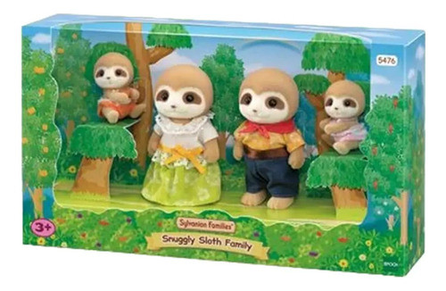 Familia De Osos Perezosos De Sylvanian Families +3 Febo 0