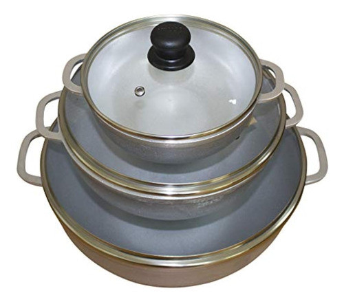 Imusa Tapa De Cristal Caldero Natural Colombiano 1