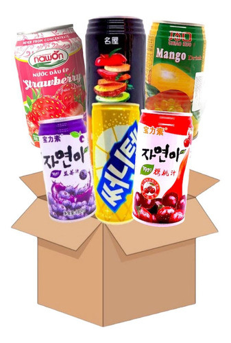 Combo Bebidas Orientales Sabores Surtidos X 6 Unidades. 0