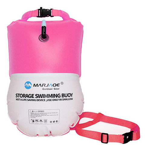 Boya Bolso Natacion Marjaqe Capacidad 20l Rosa - Tecnobox 0