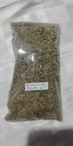 Menta Triturada Seca X50 Gr Apto Cosmética 0