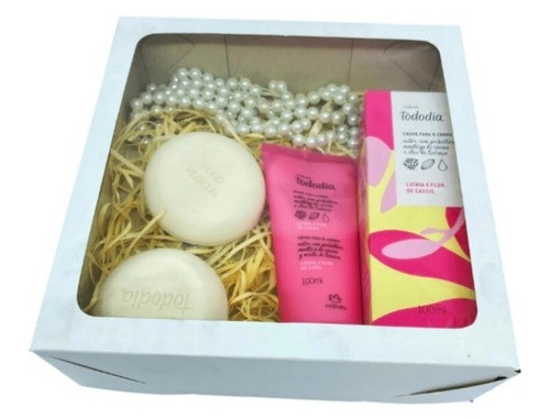 Caixa Para Presente 20x20x6 Branca Brigadeiro Trufa 20 Un 1