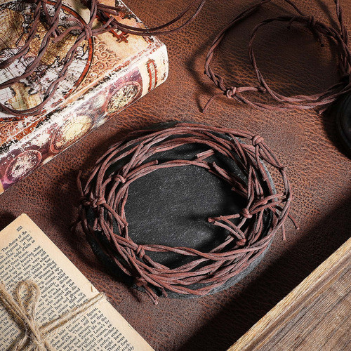 Guirnalda De Alambre De Puas Oxidadas Falsas De 30 Pies, Dec 1