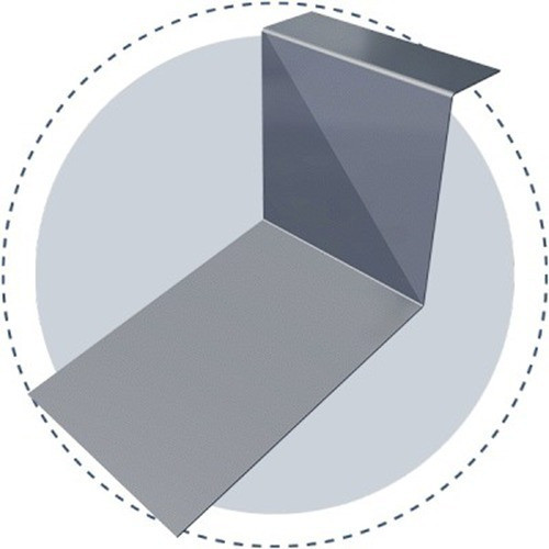 Conexão Z - 80 X 40 Para Telhado Galvanizado (50 Unidades) 0