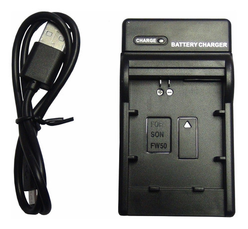 Cargador Bateria P/ Sony Np-fw50 Nex-5 Slt-a33 A35 A55 A37 0