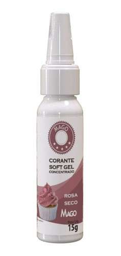 Corante Soft Gel Rosa Seco 15g 0