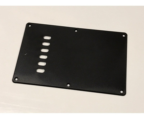 Tapa Trasera Resorte Negra Stratocaster 6 Agujeros 0