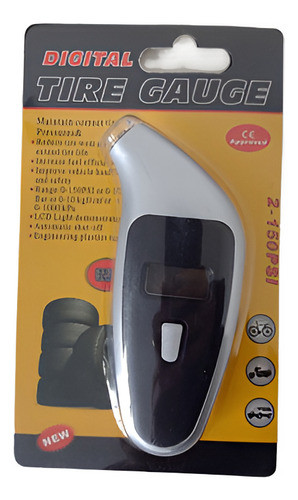 Medidor De Presión Cubiertas Auto Camioneta Digital 0