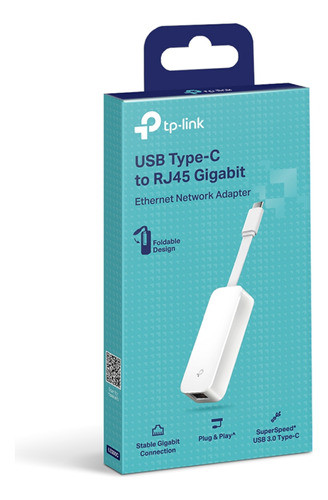 Adaptador De Red Usbc Rj45 Tp-link Ue306c Gigabit Ethernet - 1