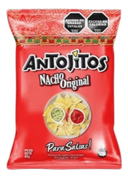 Nachos Sabor Original Antojitos Sin Tacc X 85 Grs. 0