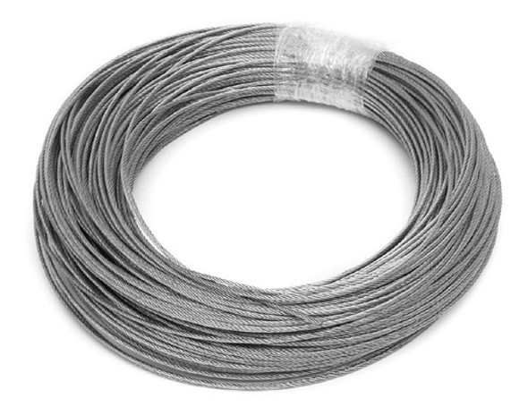 Cable De Acero Galvanizado 6mm 6x19+1 X 15 Metros 0