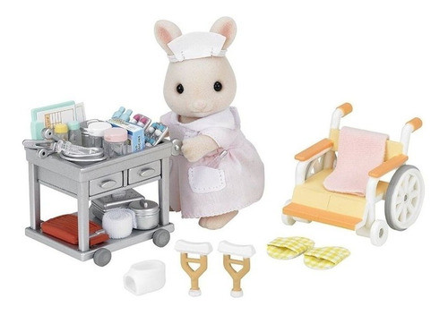 Sylvanian Families Conjunto Enfermeira Do Campo Epoch 5094 1