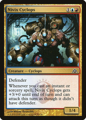 Carta Magic Nivix Cyclops X4 Unid. Playset Dragons Maze 0