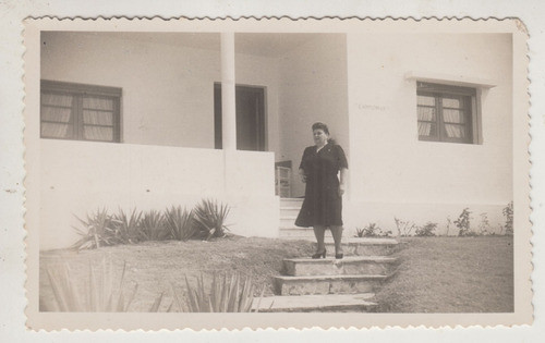 Punta Del Este Postal Fotografia Real Rppc Chalet Campomar 0
