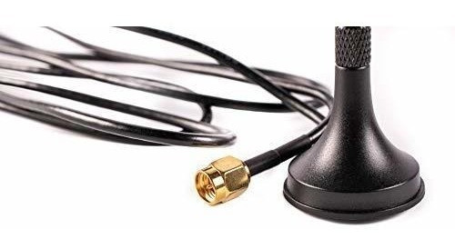 Antena 15 Cm Con Base Magnetica 433mhz 50 Ohms Sma Macho 1