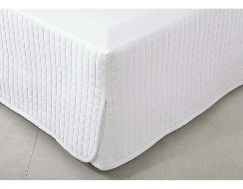 Saia Cama Box King 270 Fios Bud Vision New Collors Ii Branca 1