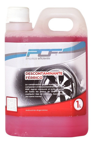 Descontaminante Ferrico Para Llantas X 1 Litro Concentrado 0