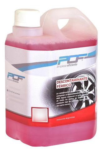 Descontaminante Ferrico Para Llantas X 1 Litro Concentrado 1
