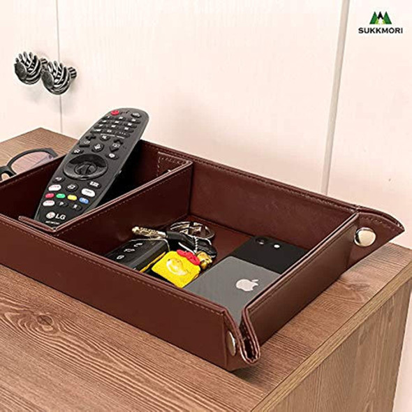 Sukkmori Nightstand Valet Tray Organizer - Caja Organizadora 1