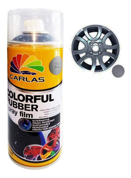 Plasti Vinilo Liquido Removible Dip Gris Metalizado 400ml G6 1