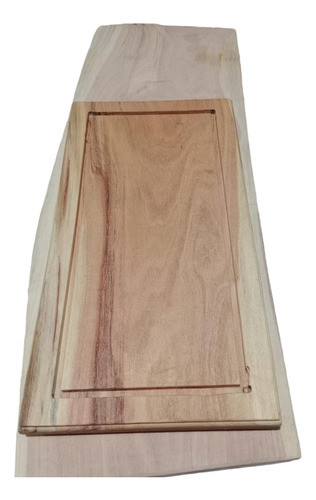 Tabla Para Picada En Acacia Blanco De 39cm X 20cm 0