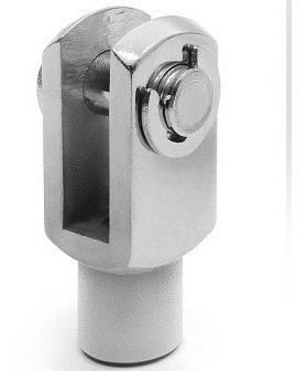 Horquilla P/ Vástago De Cilindro Neumático De Ø 12 O 16 0