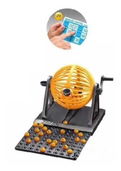 Bingo Lotto Loteria Con Bolillero Y 12 Cartones Familia. 1