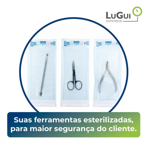 Envelope Para Esterilização Autoclave 9x23cm 100un Zermatt 1