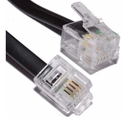 Cable Para Telefono C/ Fichas Rj11 Listo Para Usar 30mts. 0