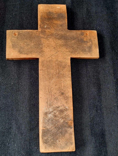 Cruz Crucifijo Antigua Adorno Comprado En Roma. C01 1
