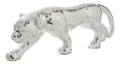 Diseño Exclusivo De Ashley Drice Mixed Media Lion Sculpture, 0