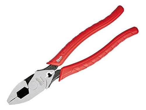 Milwaukee 48226100 Alicates Lineman De Palanca De 9 Pulgadas 0