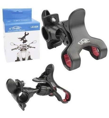 Suporte Para Celular Preto Universal Moto Bicicleta Bike 0