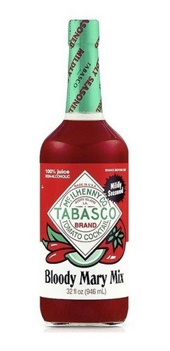 Suco De Tomate Tabasco Bloody Mary Mix 946ml 0
