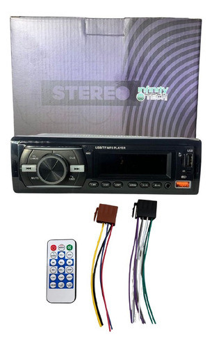 Combo Stereo Bluetooth Usb Mp3 Fm + Juego De Parlantes 6.5 1