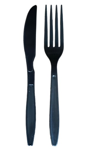 50 Garfo 18cm + 50 Faca 18cm Refeição Diversas Cores 0