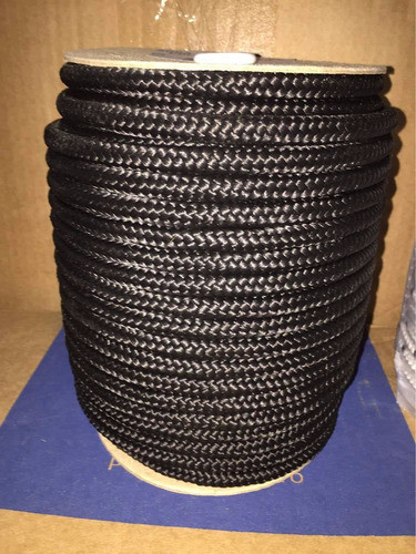 Soga Elastica Negra  6 Mm X 10 Mt 0
