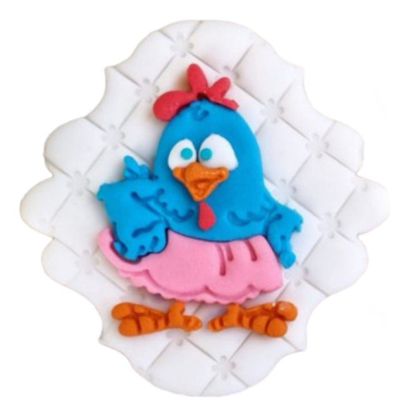 Cortador Galinha Pintadinha 6cm #4 0