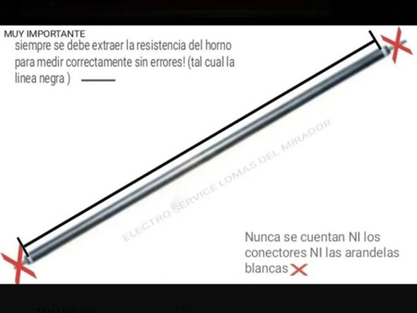 4 Resistencias Vela Horno Eléctrico 31.5cm (4 Unid X 31.5cm) 1