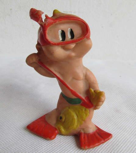 Antiguo Muñeco Publicidad Piletas,lapicero,goma, Piletin? 0