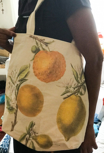 Bolsa De Compras Lonita - Shopper Bag Estampa Citrus 1