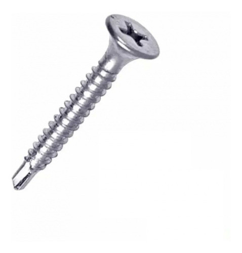 Tornillo Autoperforante Mecha Fresado 6x1 (3.5x25mm) X500u 0