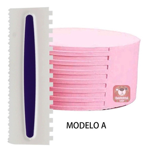 Scraper Alisador Peine Textura Modelo A Repostería Belgrano 0