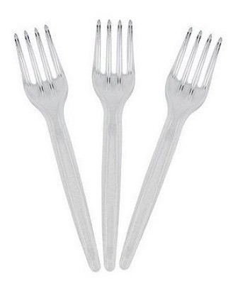 Garfo Descartável, Bolo,sobremesa Embalada Saché 1000und 1