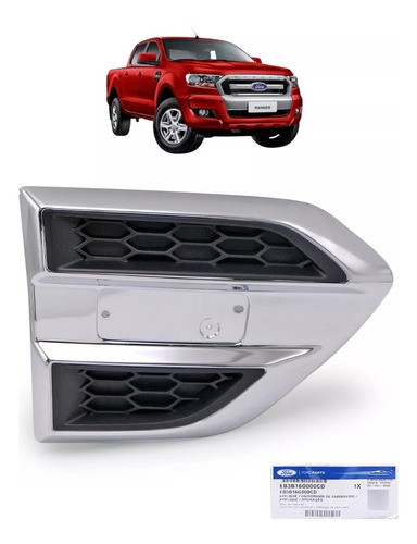 Placa Emblema Guardabarro Derecho Ford Ranger 2016/2021 0