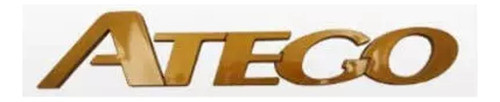Emblema Plastico Letra Dourado Mb ''atego'' 0