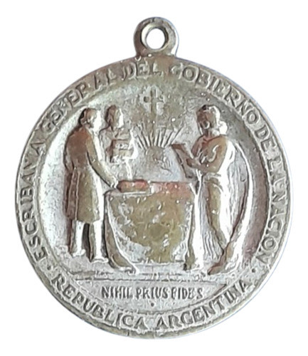 Medalla Escribanía Gral. De La Nación Centenario 1863-1963 0