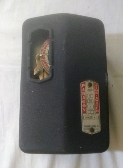 Reloj Temporizador Paragon Usa Antiguo Funciona 1