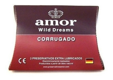 Preservativo Amor Corrugado 3 Unidades 0