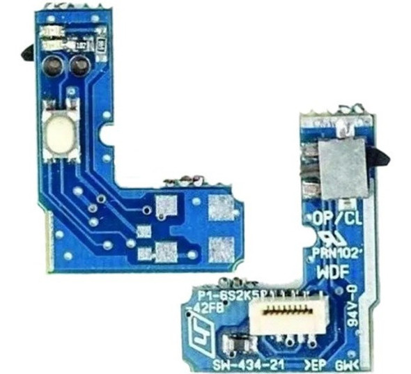 Placa Power Reset Ps2 Slim Serie Scph-7000x  Botão Lig/des 0